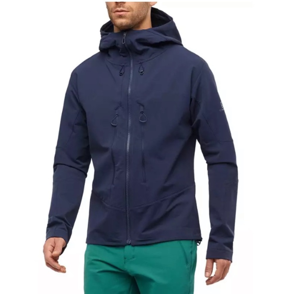 Worn twice - Salomon Men’s Outpeak Hooded Softshell Technical Jacket